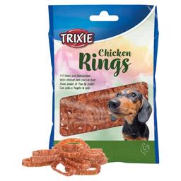 Trixie Chicken Rings Snackringe med Kylling & Kyllingelever 100g